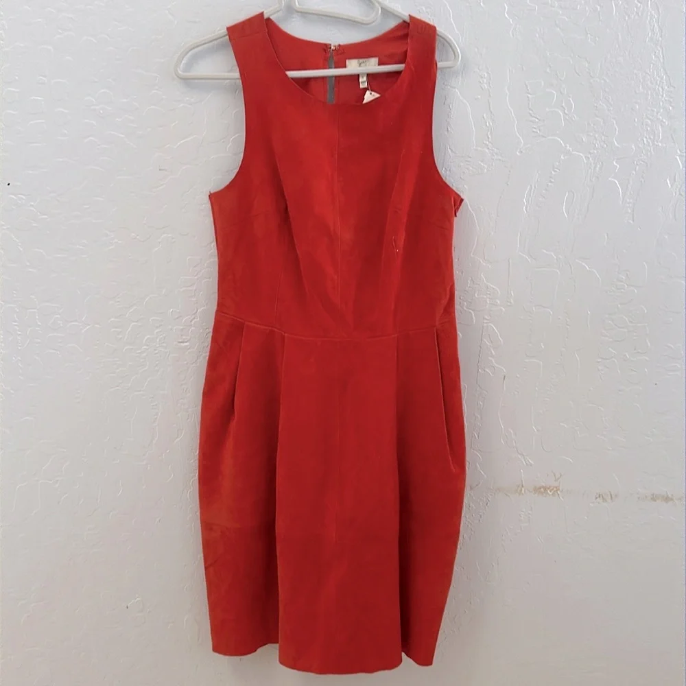 Joie Varine Genuine suede Cocktail Dress